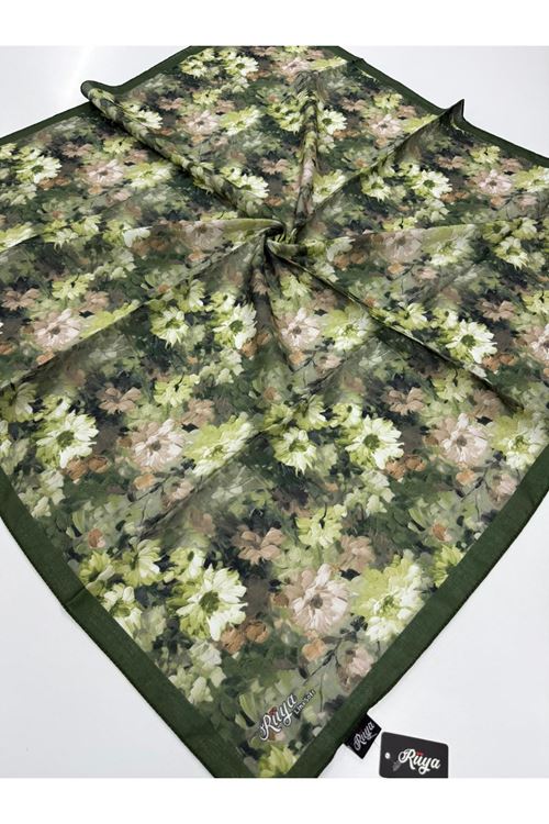 Rüya Lina Çiçek Desen Soft Eşarp  