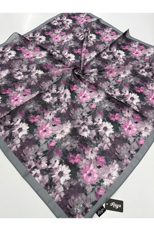 Rüya Lina Çiçek Desen Soft Eşarp   