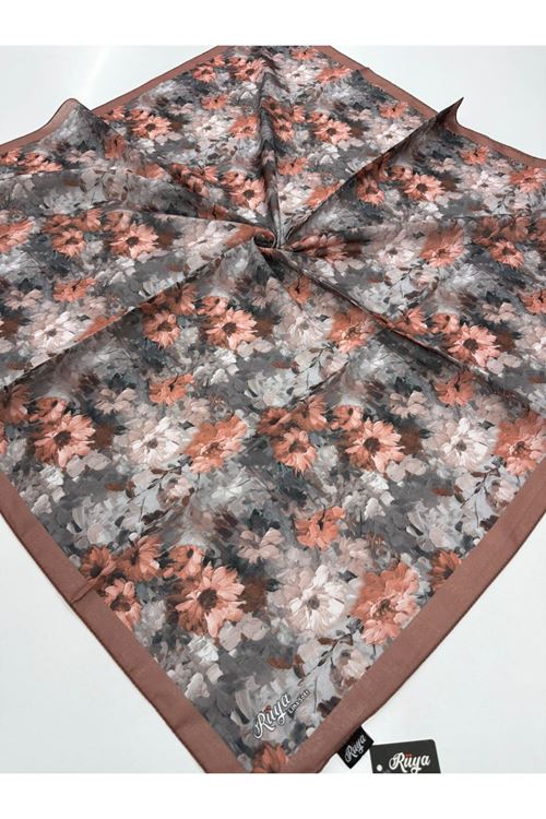 Rüya Lina Çiçek Desen Soft Eşarp   