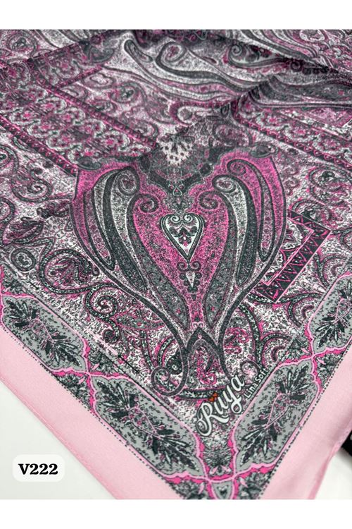 Rüya Lina Etnik Desen Soft Eşarp Kod: 0071 - V222