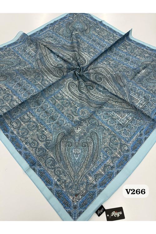 Rüya Lina Etnik Desen Soft Eşarp Kod: 0071 - V266