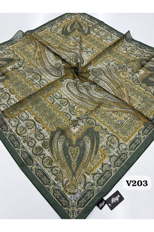 Rüya Lina Etnik Desen Soft Eşarp Kod: 0071 - V203