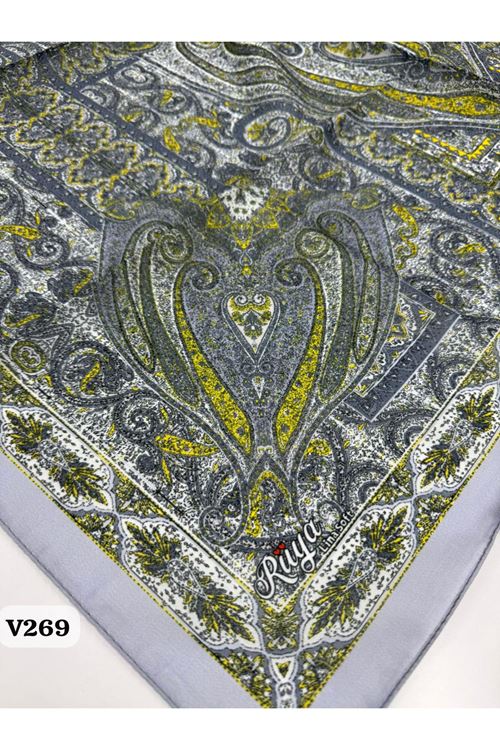 Rüya Lina Etnik Desen Soft Eşarp Kod: 0071 - V269