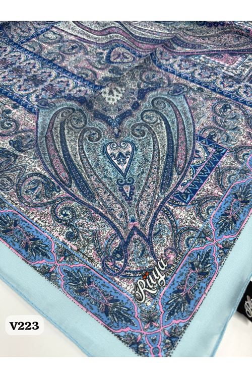 Rüya Lina Etnik Desen Soft Eşarp Kod: 0071 - V223