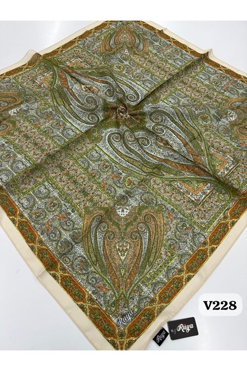 Rüya Lina Etnik Desen Soft Eşarp Kod: 0071 - V228