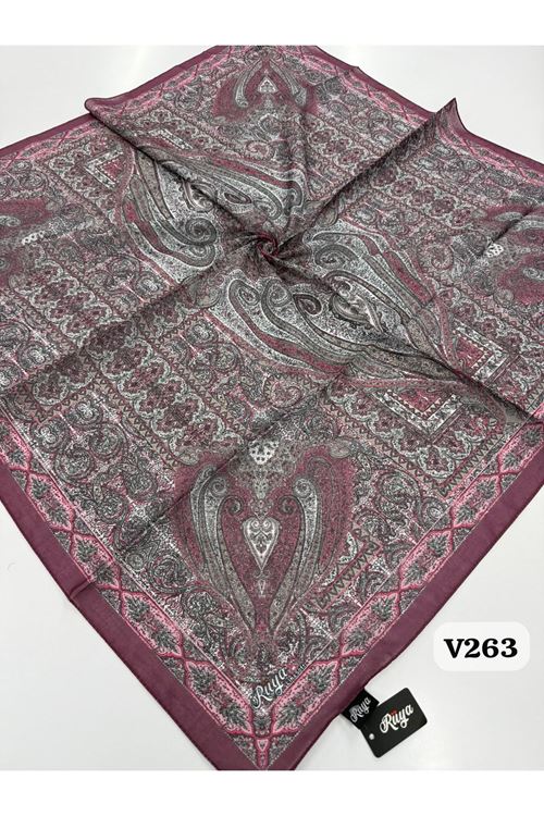 Rüya Lina Etnik Desen Soft Eşarp Kod: 0071 - V263