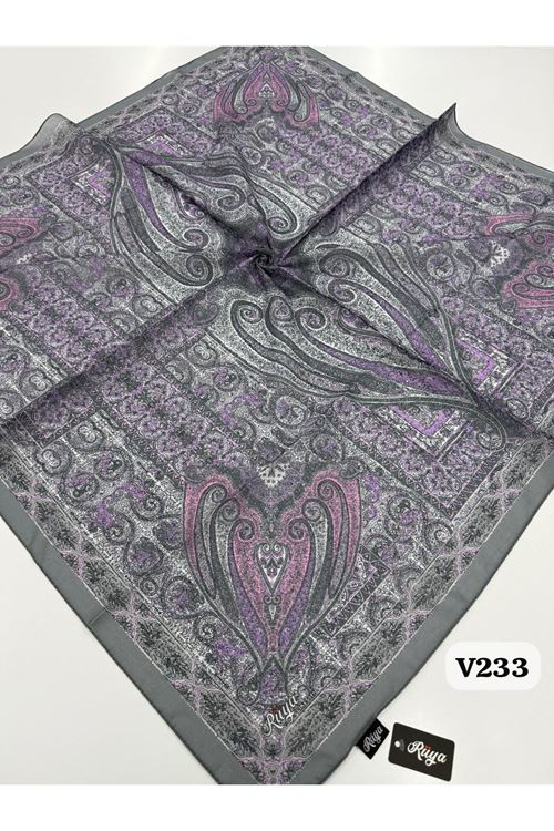 Rüya Lina Etnik Desen Soft Eşarp Kod: 0071 - V233