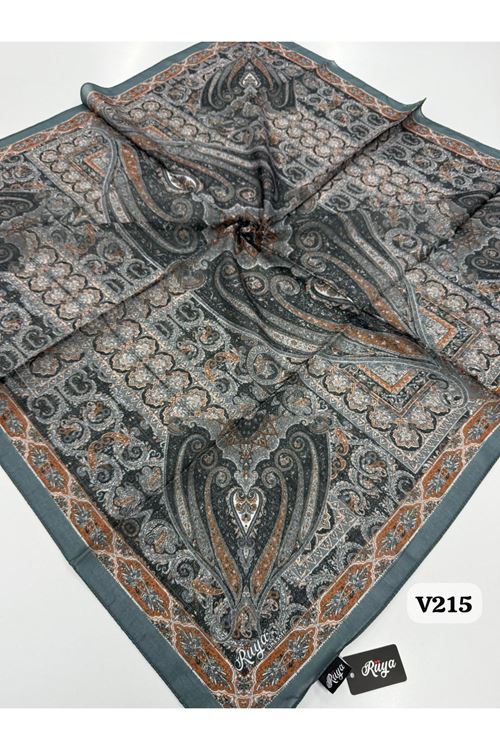 Rüya Lina Etnik Desen Soft Eşarp Kod: 0071 - V215