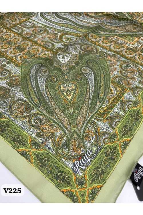 Rüya Lina Etnik Desen Soft Eşarp Kod: 0071 - V225