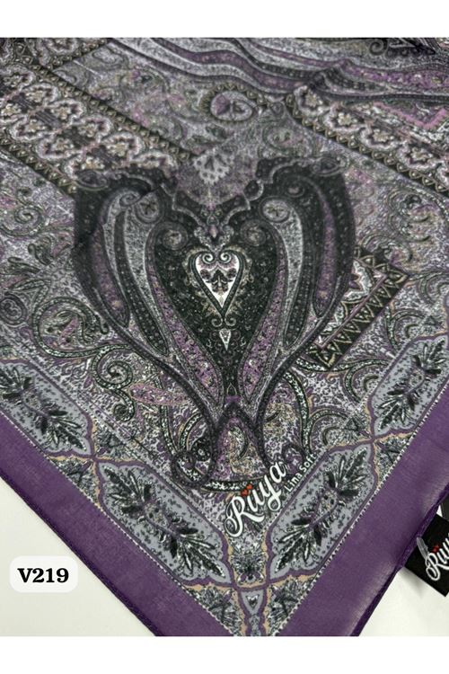 Rüya Lina Etnik Desen Soft Eşarp Kod: 0071 - V219