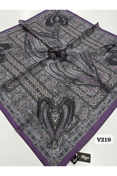 Rüya Lina Etnik Desen Soft Eşarp Kod: 0071 - V219