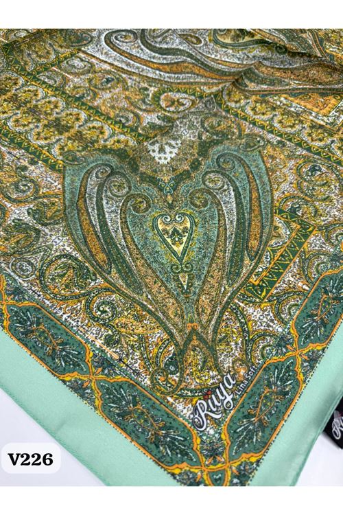 Rüya Lina Etnik Desen Soft Eşarp Kod: 0071 - V226