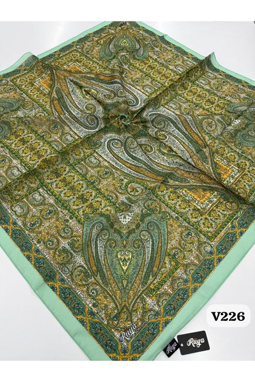 Rüya Lina Etnik Desen Soft Eşarp Kod: 0071 - V226