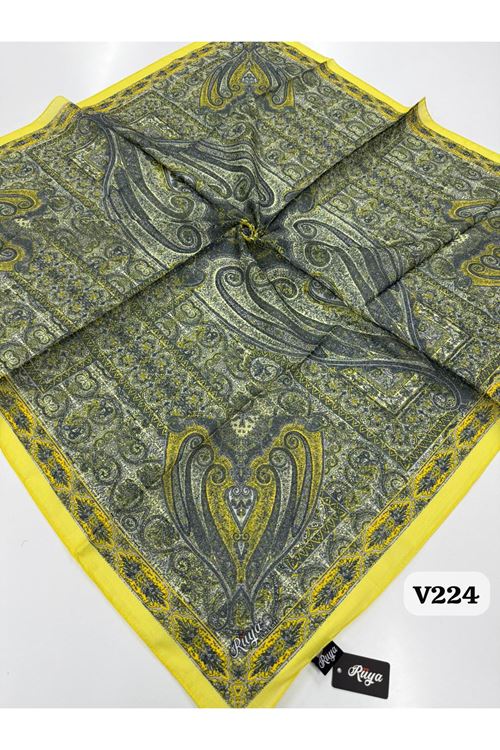 Rüya Lina Etnik Desen Soft Eşarp Kod: 0071 - V224