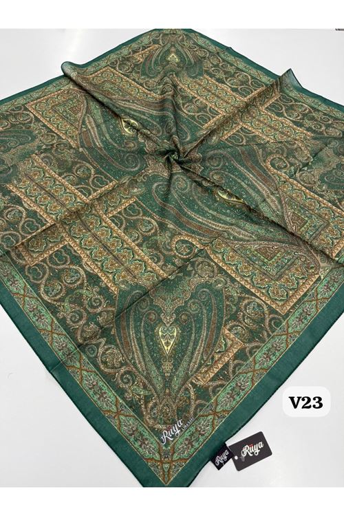Rüya Lina Etnik Desen Soft Eşarp Kod: 0071 - V23
