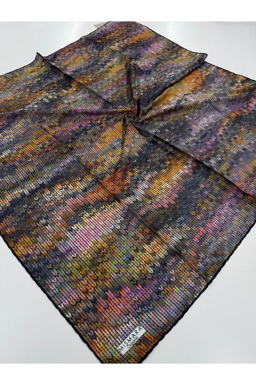 Örgü Desen Organik  Eşarp   