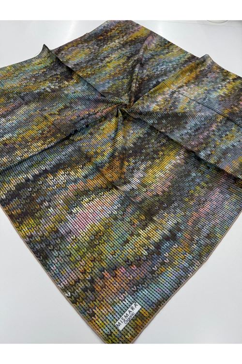 Örgü Desen Organik  Eşarp