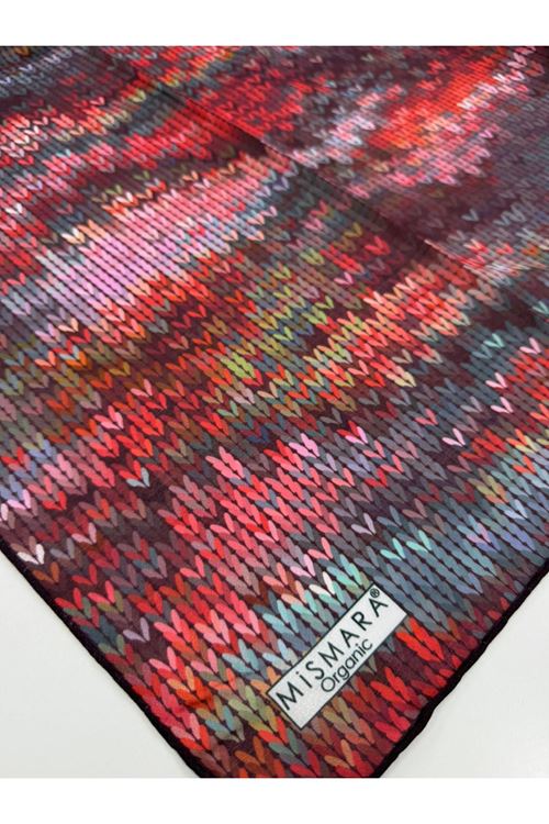 Örgü Desen Organik  Eşarp 