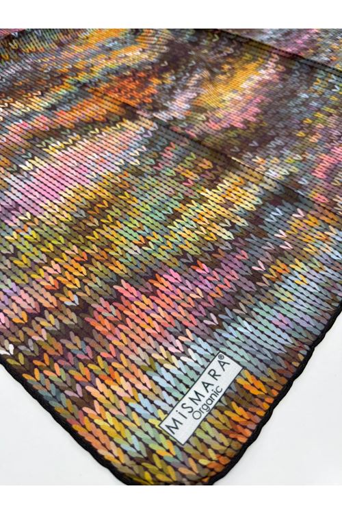 Örgü Desen Organik  Eşarp 