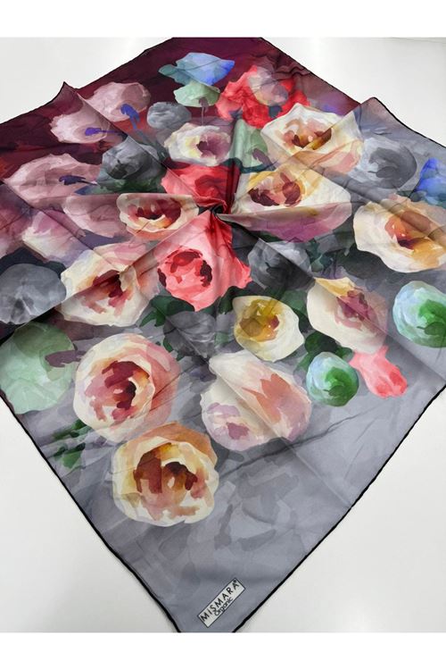 Rose Desen Organik  Eşarp 