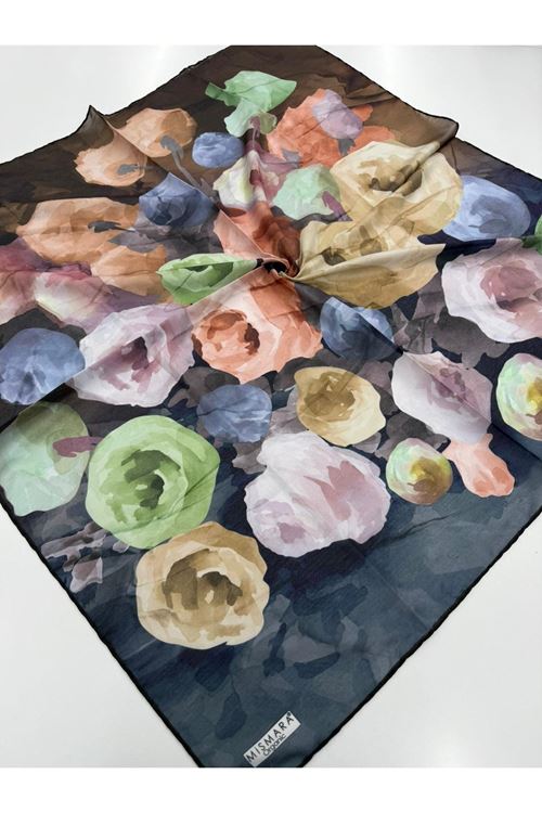 Rose Desen Organik  Eşarp    