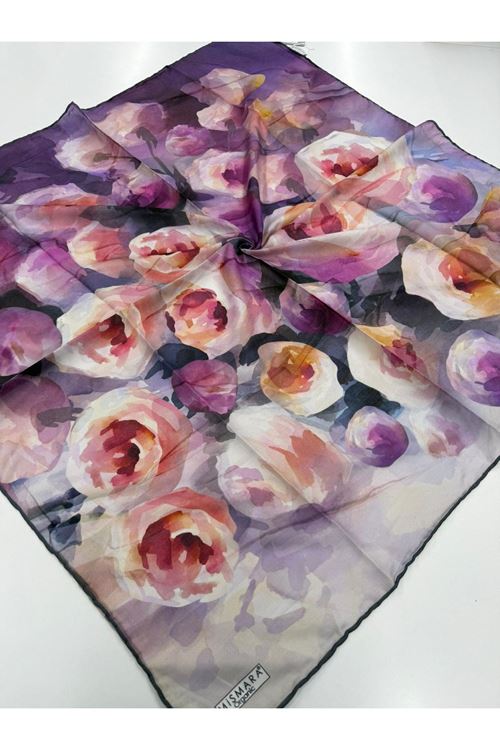 Rose Desen Organik  Eşarp  