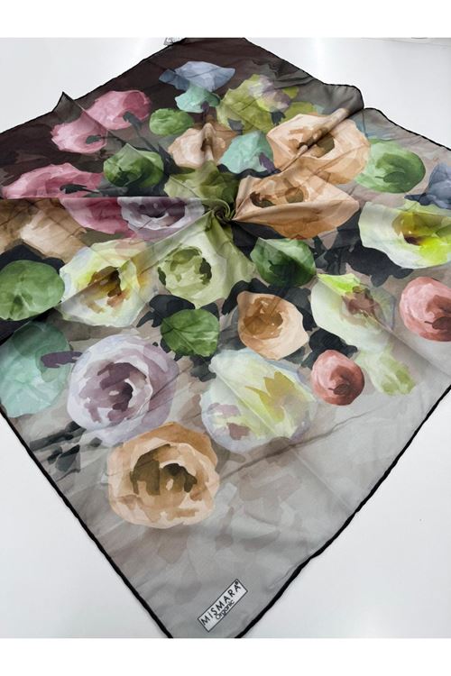 Rose Desen Organik  Eşarp  