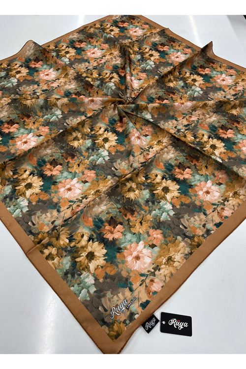 Rüya Lina Çiçek Desen Soft Eşarp