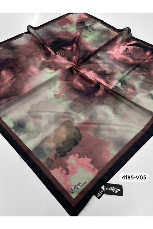 Rüya Lina Rose Desen Soft Eşarp Kod: 4185 - V05