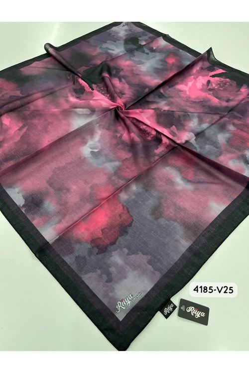 Rüya Lina Rose Desen Soft Eşarp Kod: 4185 - V25