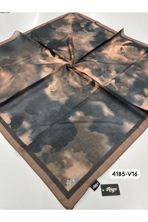 Rüya Lina Rose Desen Soft Eşarp Kod: 4185 - V16