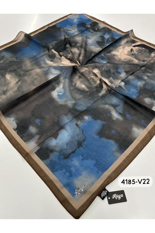 Rüya Lina Rose Desen Soft Eşarp Kod: 4185 - V22