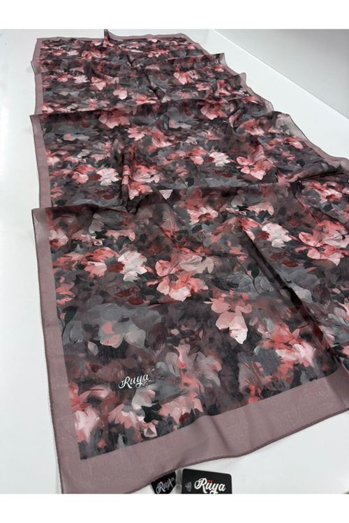 Batik Çiçek Desen Rüya Aura Soft Şal 