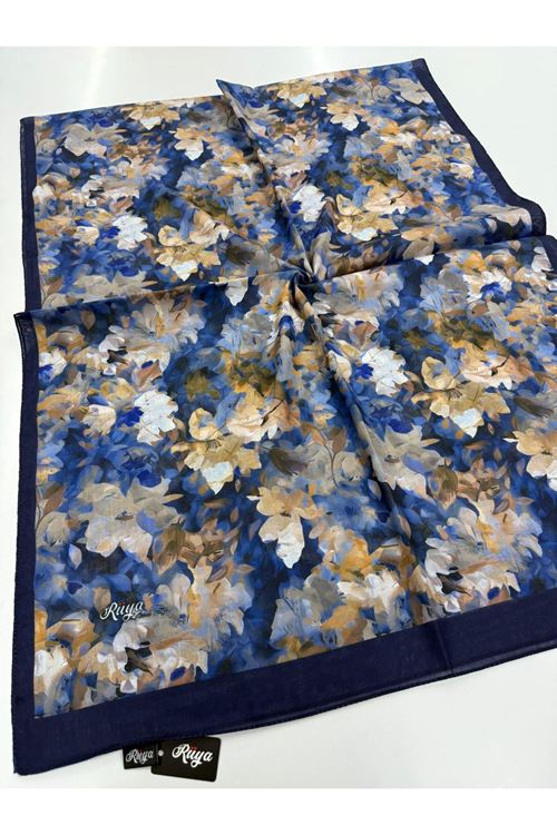 Batik Çiçek Desen Rüya Aura Soft Şal 