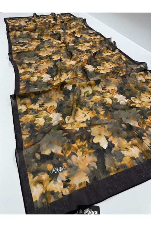 Batik Çiçek Desen Rüya Aura Soft Şal  