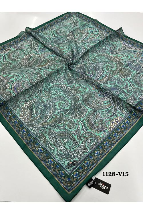 Rüya Lina Etnik Desen Soft Eşarp Kod: 1128 - V15