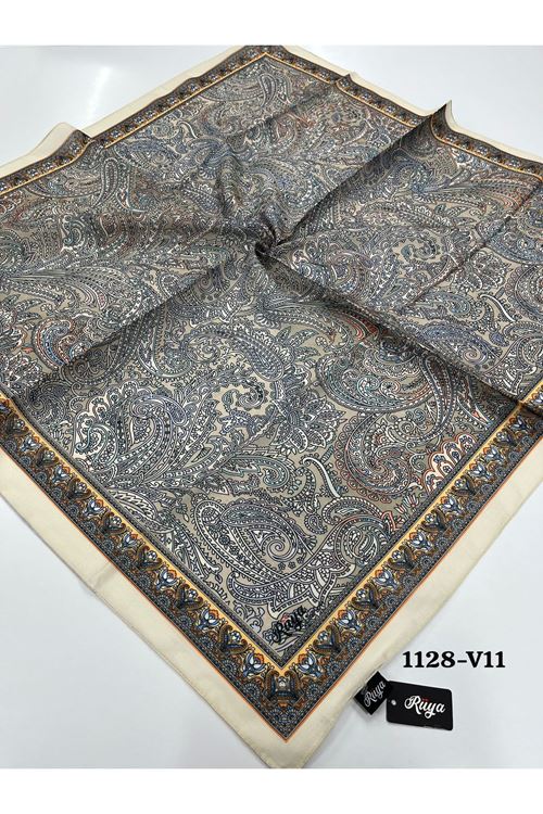Rüya Lina Etnik Desen Soft Eşarp Kod: 1128 - V11