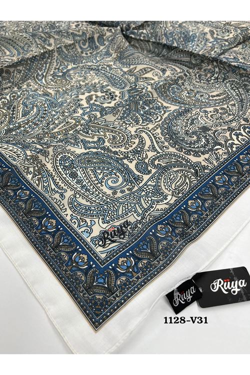 Rüya Lina Etnik Desen Soft Eşarp Kod: 1128 - V31