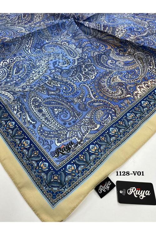 Rüya Lina Etnik Desen Soft Eşarp Kod: 1128 - V01