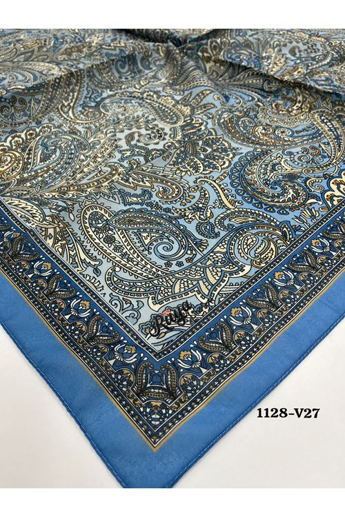 Rüya Lina Etnik Desen Soft Eşarp Kod: 1128 - V27