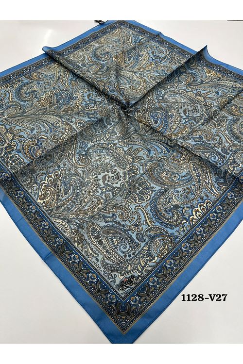 Rüya Lina Etnik Desen Soft Eşarp Kod: 1128 - V27