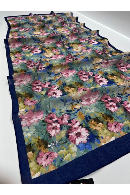  Çiçek Desen Rüya Aura Soft Şal 