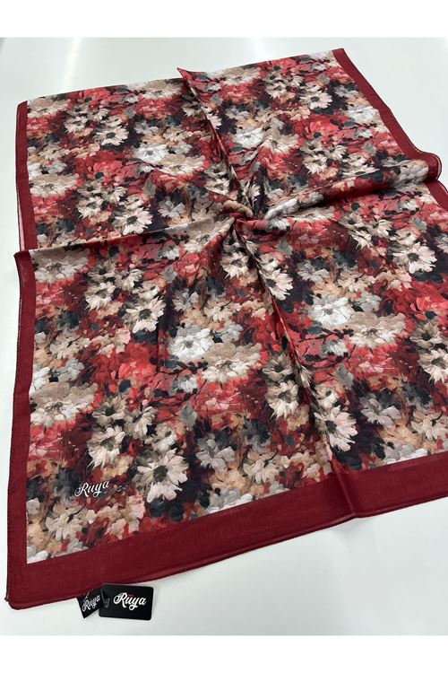  Çiçek Desen Rüya Aura Soft Şal