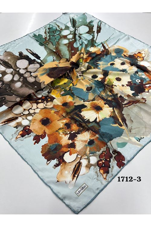 Levidor Hint İpeği Eşarp Kod: 1712 - 3
