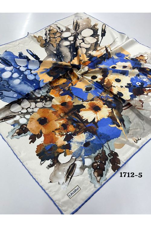 Levidor Hint İpeği Eşarp Kod: 1712 - 5