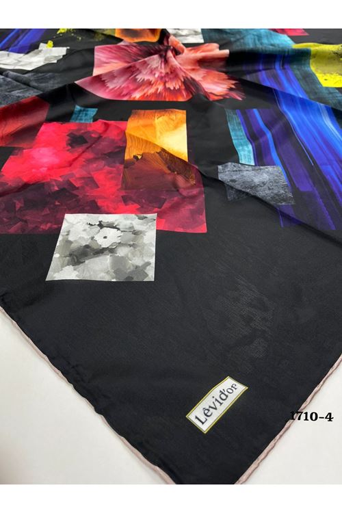 Levidor Hint İpeği Eşarp Kod: 1710 - 4