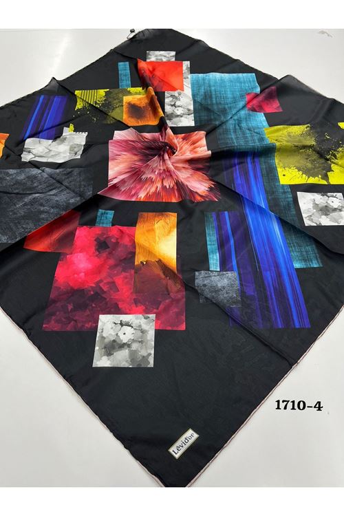 Levidor Hint İpeği Eşarp Kod: 1710 - 4