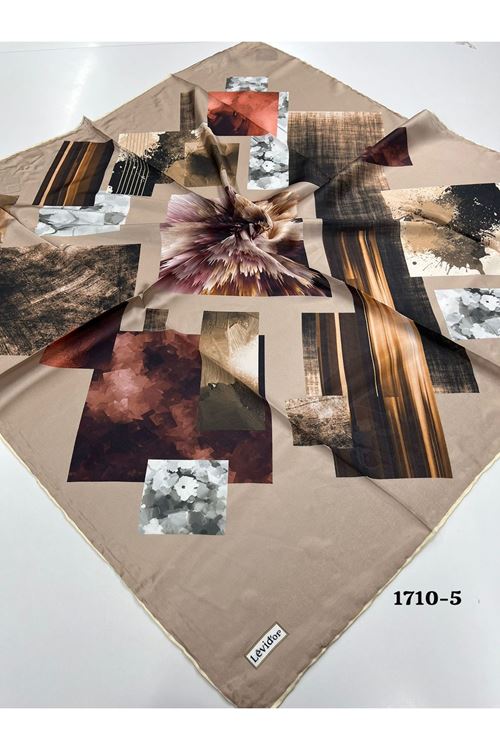 Levidor Hint İpeği Eşarp Kod: 1710 - 5