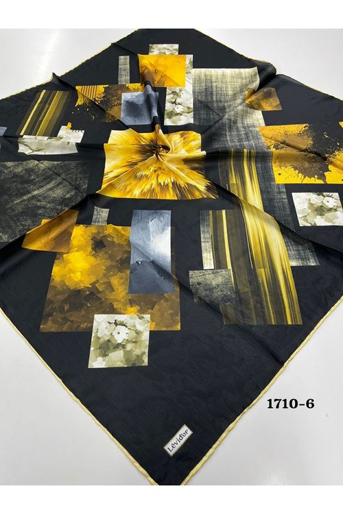 Levidor Hint İpeği Eşarp Kod: 1710 - 6