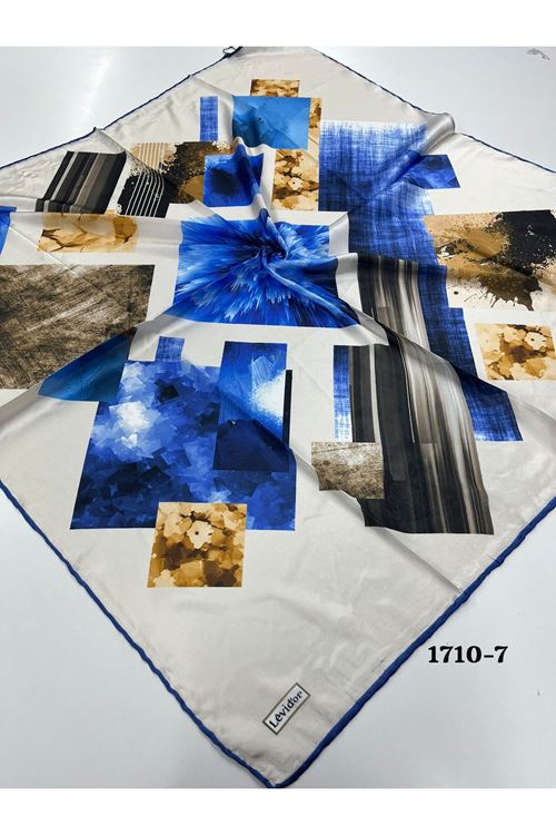 Levidor Hint İpeği Eşarp Kod: 1710 - 7